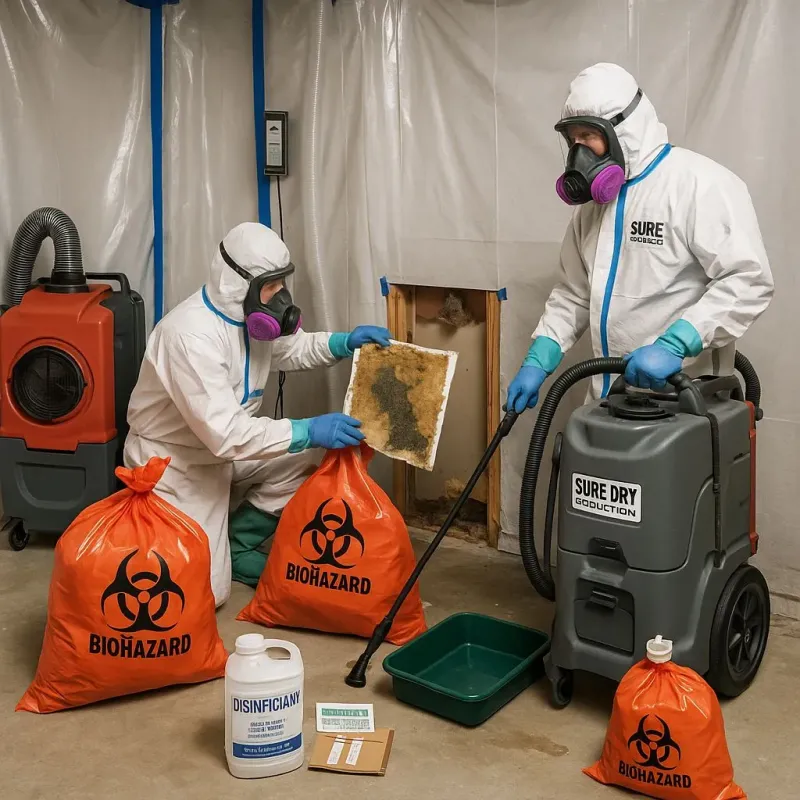 Contaminated Water Handling Protocols process in McAdoo, PA