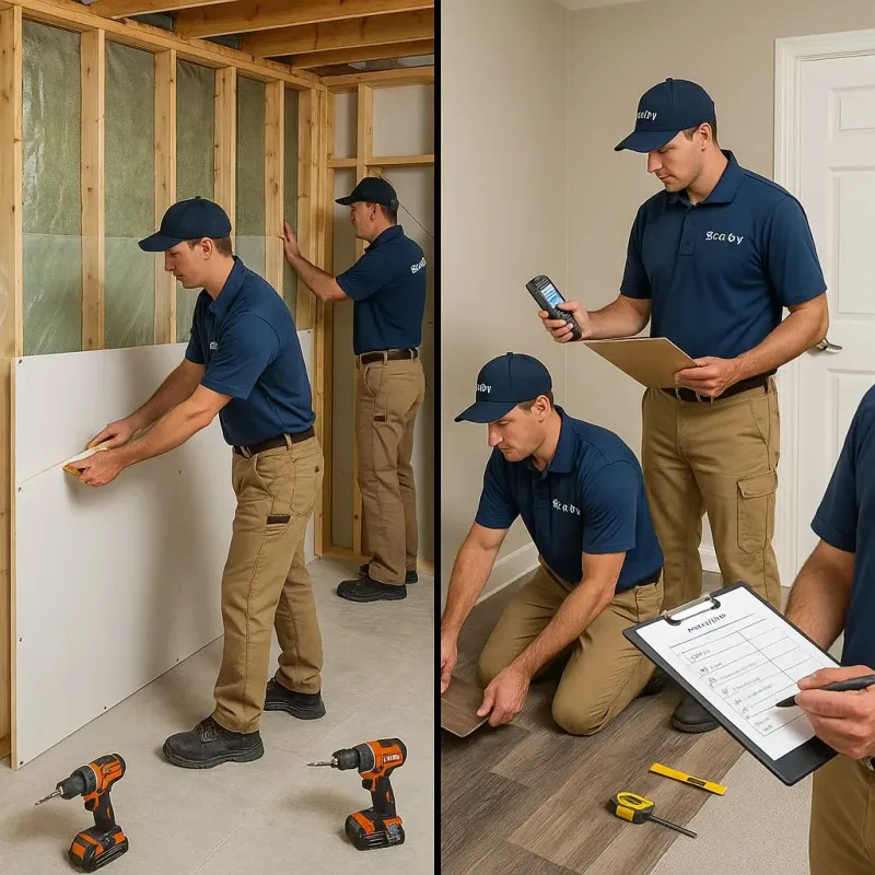 Repairs and Reconstruction process in McAdoo, PA